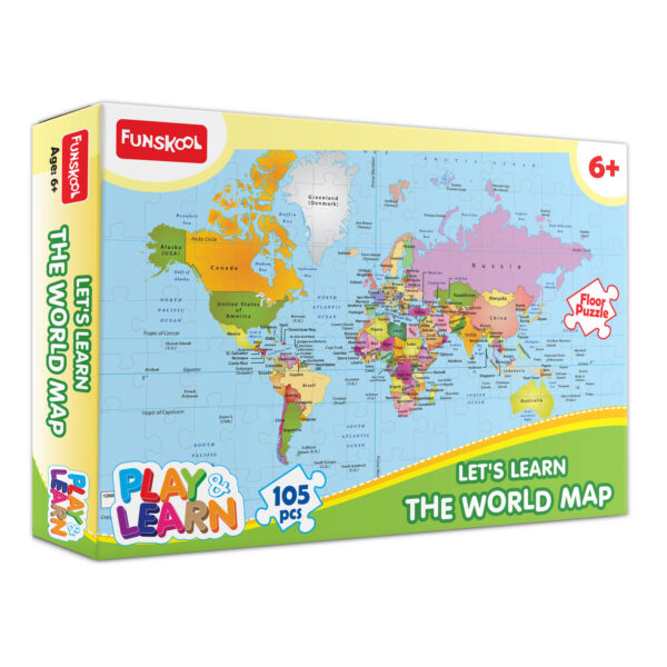 World Map Puzzle Game