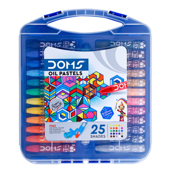 DOMS Oil Pastel 25 Shades (Hexagonal)